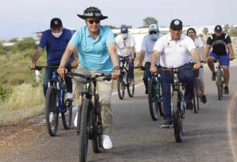 Antes de irse a España, Quirino rodará en bicicleta