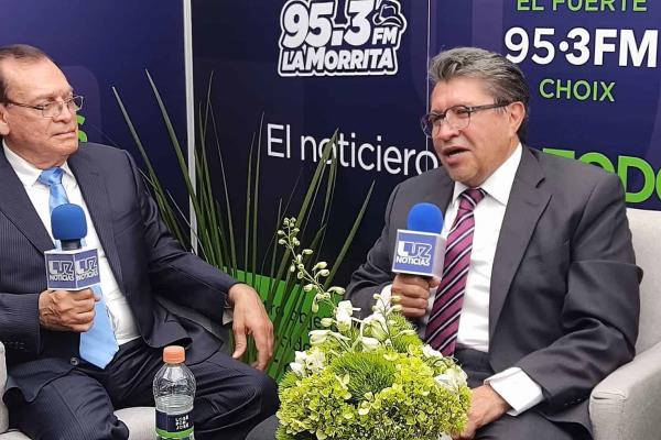 Confirma Ricardo Monreal su aspiración a la Presidencia de la República