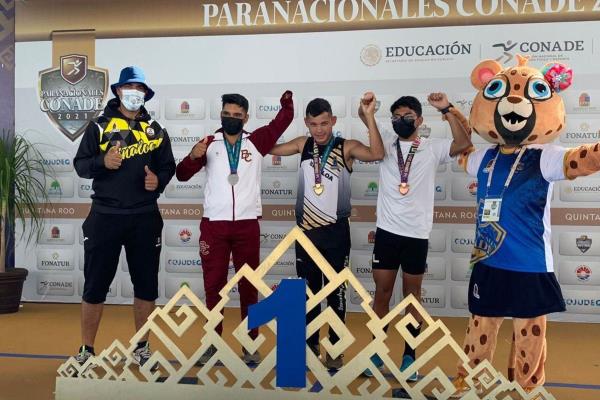 Cuatro nuevas medallas de oro y una de plata cosechan sinaloenses en paranacionales 2021