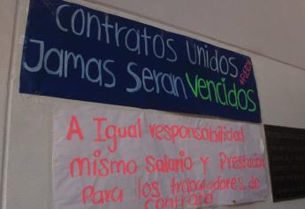 Sin solución en el Hospital General, trabajadores cumplen nueve días en manifestación