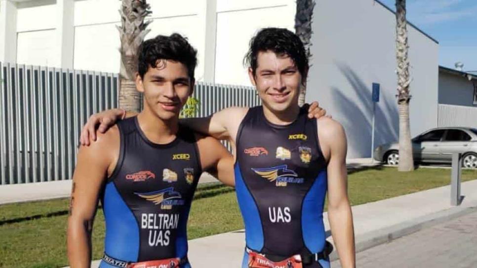 Águilas UAS se suben a podio en triatlón Colhuacan