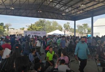 Familias de la Ferrusquilla se benefician con la quinta Feria Bienestar