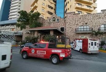 Muere hombre al caer del piso 12 de un hotel en Mazatlán