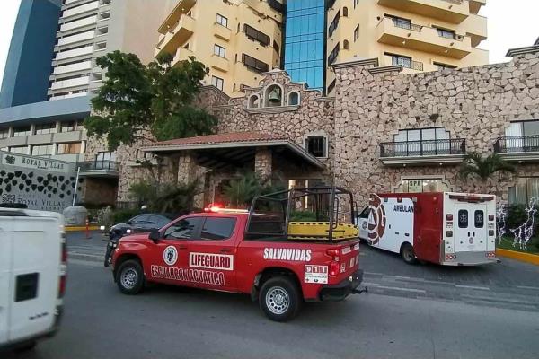 Muere hombre al caer del piso 12 de un hotel en Mazatlán