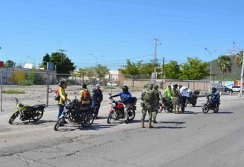 Llama alcalde de Ahome a no dejarse engañar: «engomado» de motocicletas es ilegal