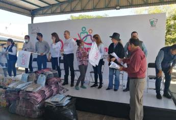 Arranca el DIF Ahome el programa invernal «Abrazando a Ahome» en campo pesquero Las Lajitas