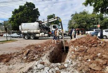 JAPAMA trabaja en drenajes de las colonias Tabachines y Bienestar