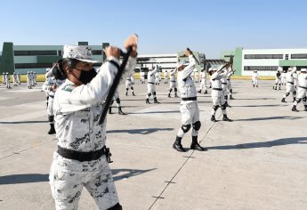 Más de mil 800 elementos de Guardia Nacional concluyen curso de formación inicial