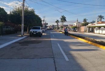 Reabren a la circulación el bulevar Río Fuerte en Los Mochis