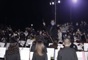 Guasave disfruta concierto navideño de la orquesta y coro infantil y juvenil