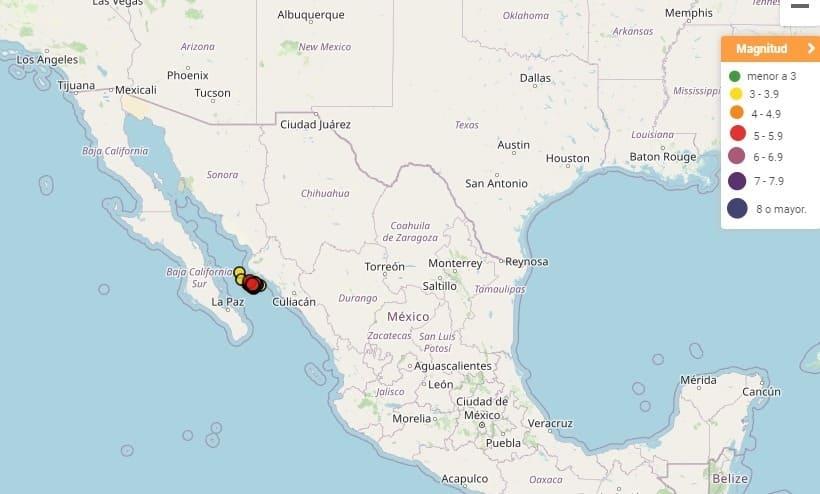 Van 32 sismos en el norte de Sinaloa