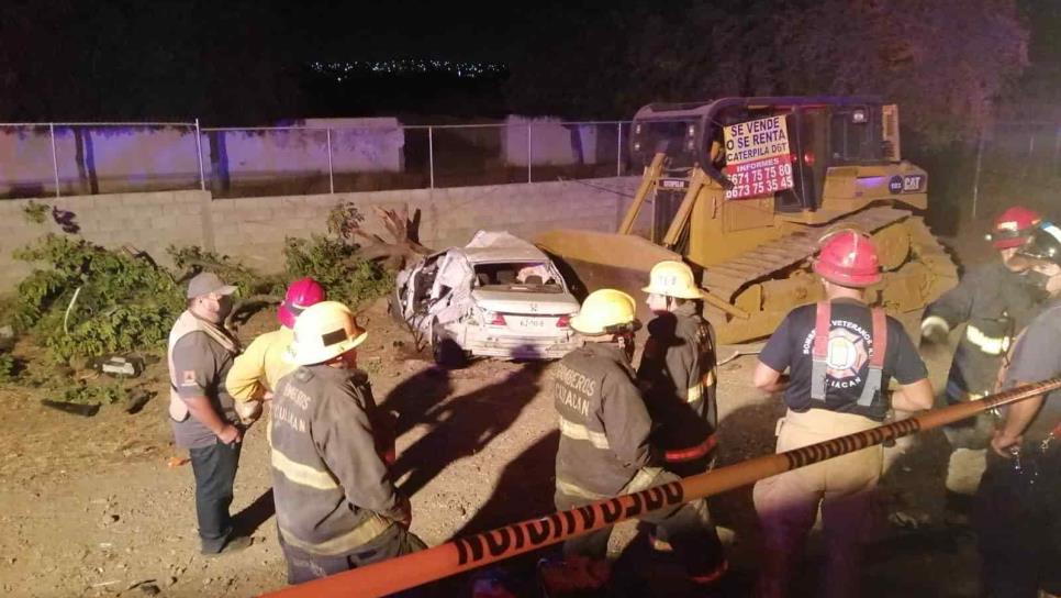 Mueren 5 militares tras volcar e impactar contra retroexcavadora en Culiacán