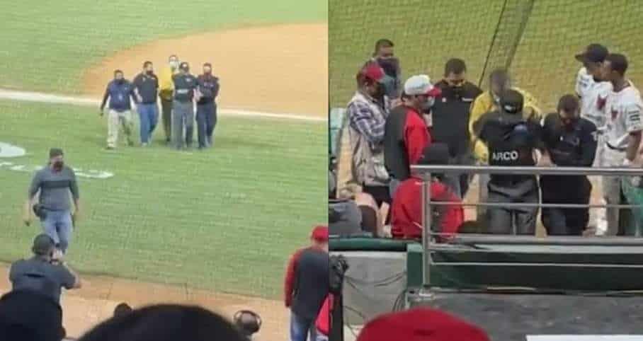 Retira Policía a ampayer del estadio de Venados por andar alcoholizado