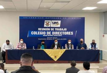 Se reúne el Rector de la UAS con directores de las unidades regionales Norte y Centro Norte