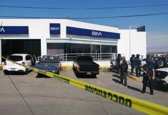 Muere policía que enfrentó a asaltante y frustró bancazo en Culiacán