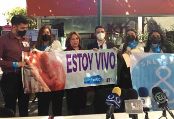 Recibe Congreso a grupos Provida; están en contra del aborto