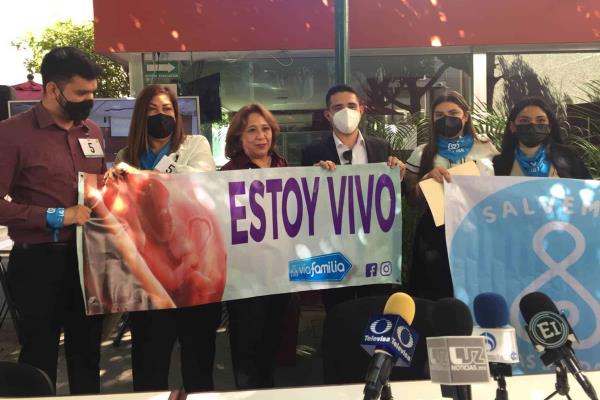 Recibe Congreso a grupos Provida; están en contra del aborto