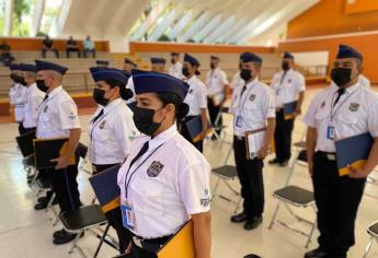Se suman a seguridad de Sinaloa 18 cadetes graduados de la Unipol