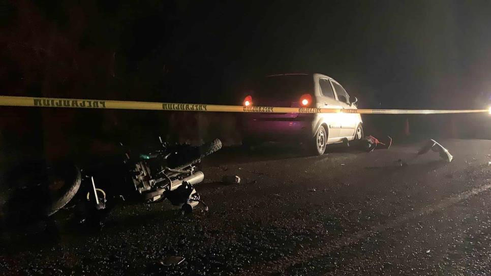 Encontronazo en Tetamboca, El Fuerte, deja dos hombres sin vida y uno lesionado