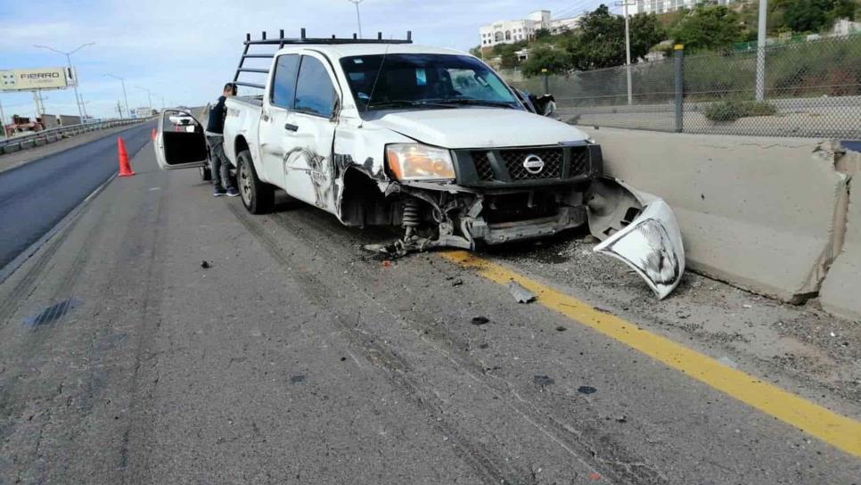 Choques en Los Mochis y en la México 15 dejan una lesionada y daños materiales