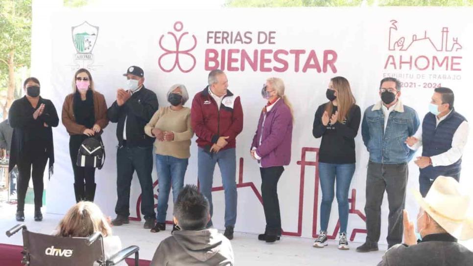 Reanudan Ferias Bienestar en Ahome