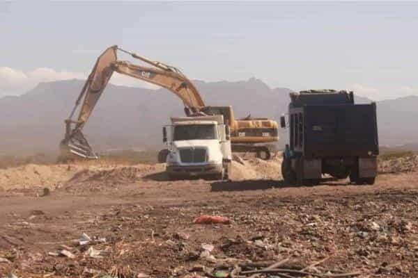 Terminan trabajos de construcción del relleno sanitario de Choix