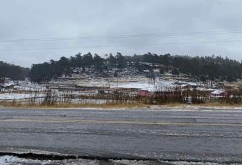 Piden precaución a personas que visitarán zona nevada en la sierra de Durango