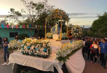 Virgen de la Candelaria se pasea por Matatán, El Rosario