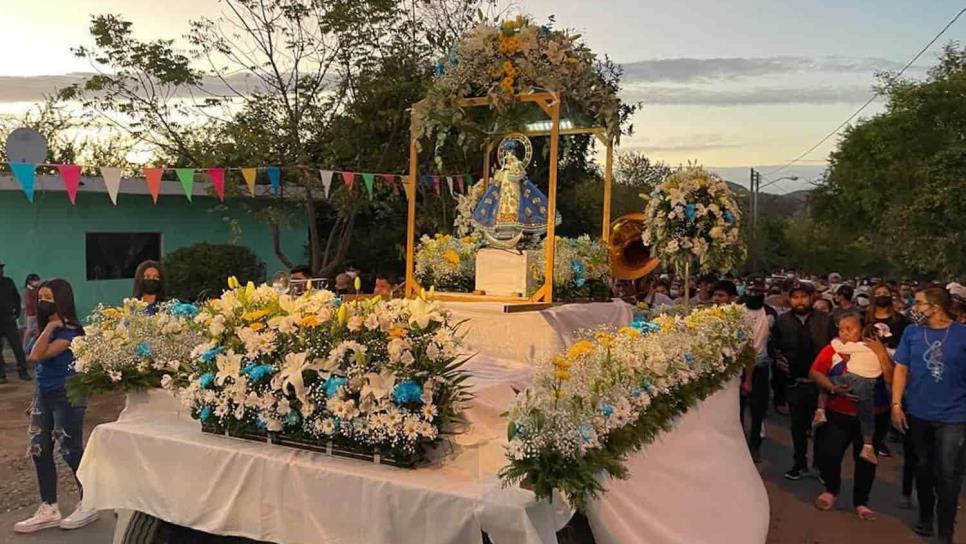 Virgen de la Candelaria se pasea por Matatán, El Rosario