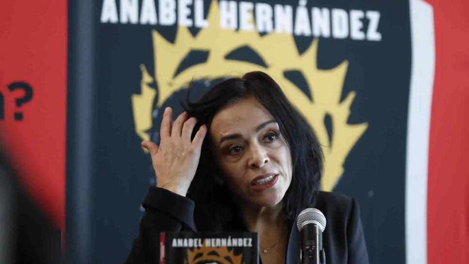 Anabel Hernández demanda penalmente a un actor al que vinculó con el narcotráfico en su libro