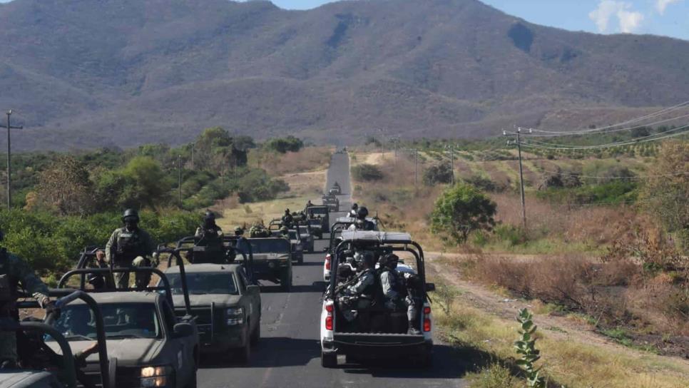 Ejército Mexicano realiza operativos en Michoacán y decomisa droga, armas y vehículos blindados