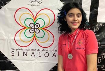 Estudiante de la UAS obtiene medalla de oro en Olimpiada de Matemáticas