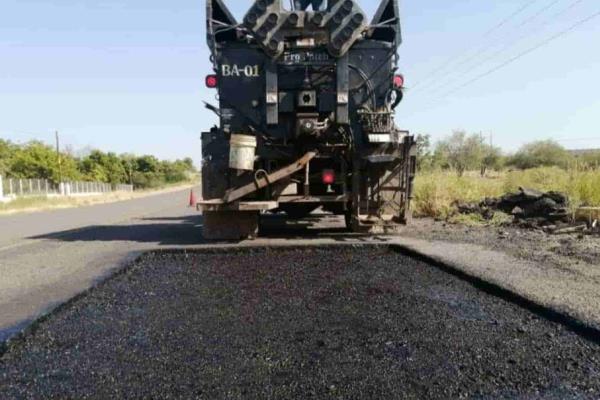 Al 90 % la rehabilitación  de la carretera Los Mochis-El Fuerte