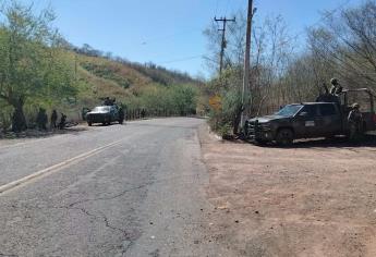 Reportan emboscada a siete  personas en Surutato, Badiraguato