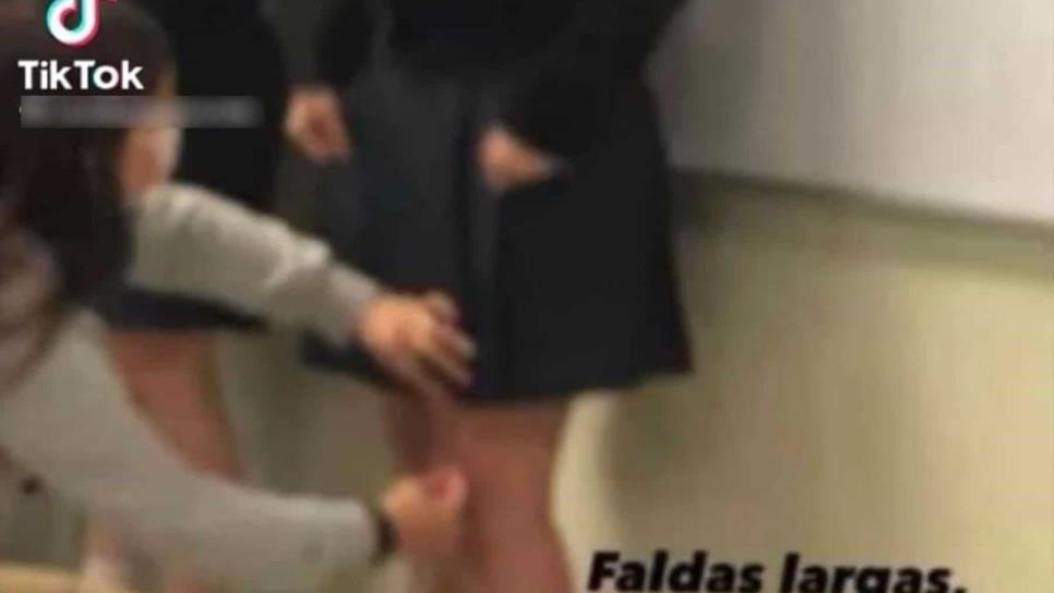 Denuncian alumnas a Directora de preparatoria de la UAS de juzgarlas por llevar falda corta