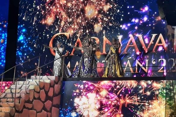 Coronan a Obed Ibarra I como Rey del Carnaval 2022