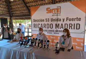 Asegura Ricardo Madrid que es el ganador de la contienda para dirigir el SNTE 53