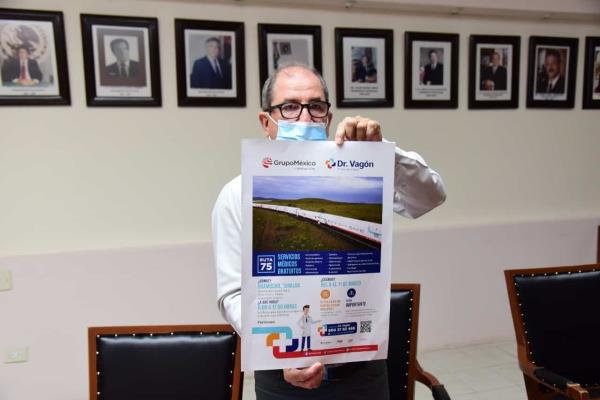 Llega a Guamúchil el Dr. Vagón; estará del 8 al 11 de marzo