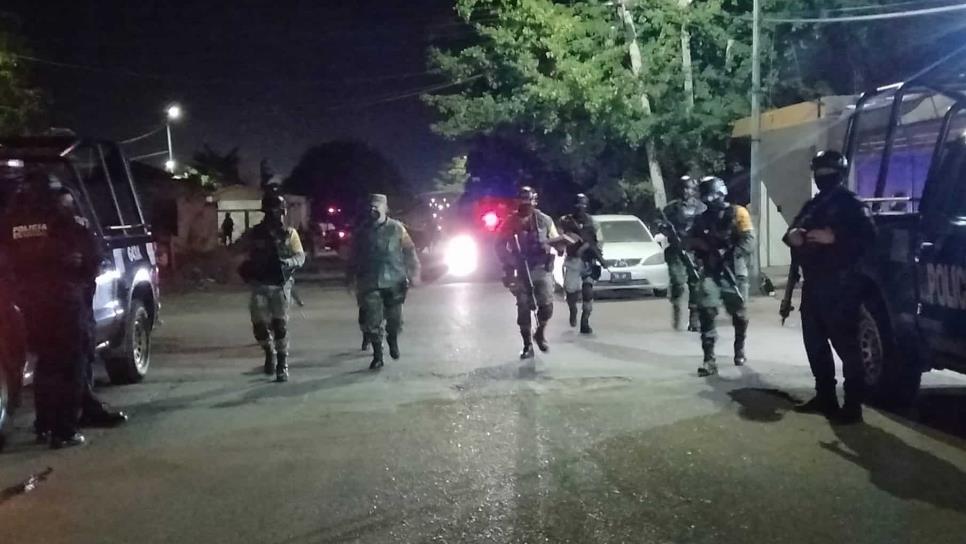 Enfrentamiento en el sector Villa bonita de Culiacán moviliza a militares