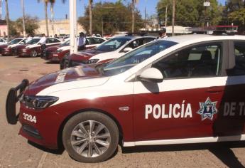 Agentes de Tránsito en Ahome reciben 14 nuevas patrullas