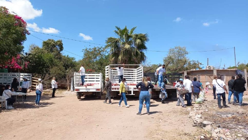 Llegan apoyos de Cuaresma a familias vulnerables de Ahome