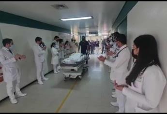 Médicos homenajean a joven de 22 años que dona sus órganos en Culiacán