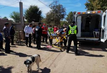 Dos motociclistas lesionados al derrapar en Bagojo Colectivo