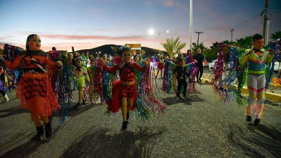 Con desfile de comparsas, finaliza Carnaval de Topolobampo 2022