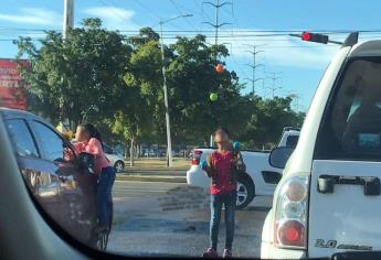 A niños que pedían dinero en calles de Culiacán se los llevaron a otros estados: Sipinna