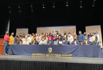 Reciben 264 docentes de la UAS zona norte sus titularidades académicas