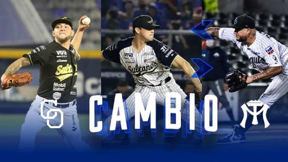 Sultanes y Yaquis intercambian dos pitchers por uno