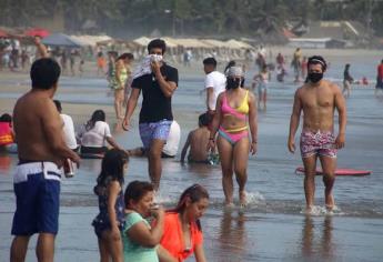 Cuidarán aforos hasta en playas de Mazatlán durante Semana Santa