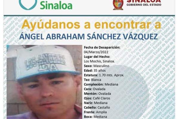 Reportan a mochitense desaparecido tras «levantón»