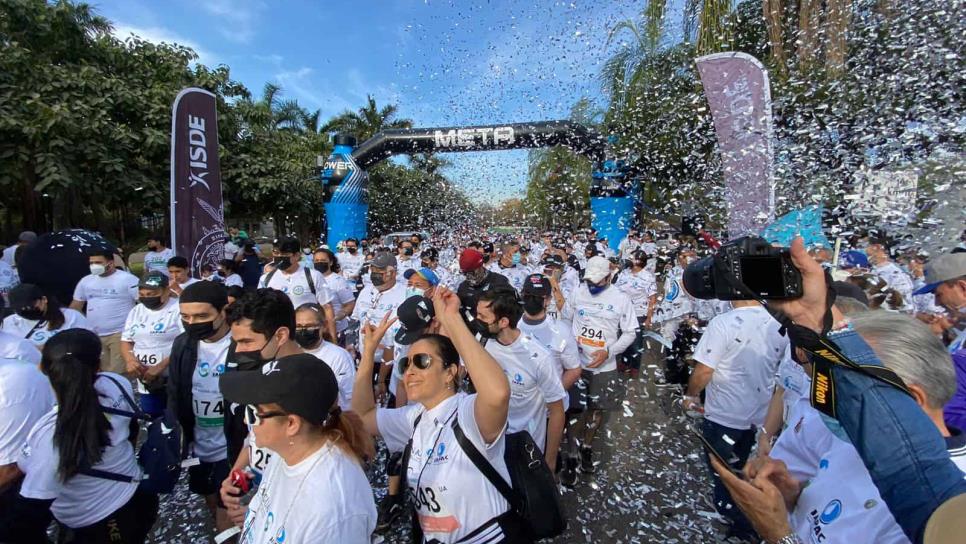 Por el Día Mundial del Agua, culiacanenses participan en la tradicional caminata de JAPAC